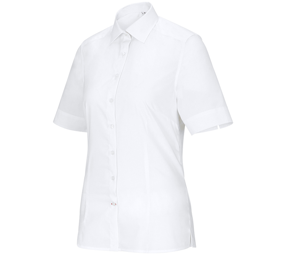 Business Bluse e.s.comfort, kurzarm