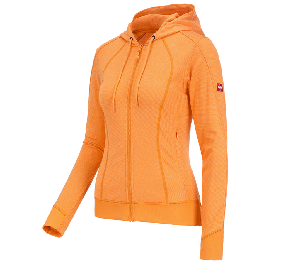 e.s. Funktions Kapuzenjacke stripe, Damen
