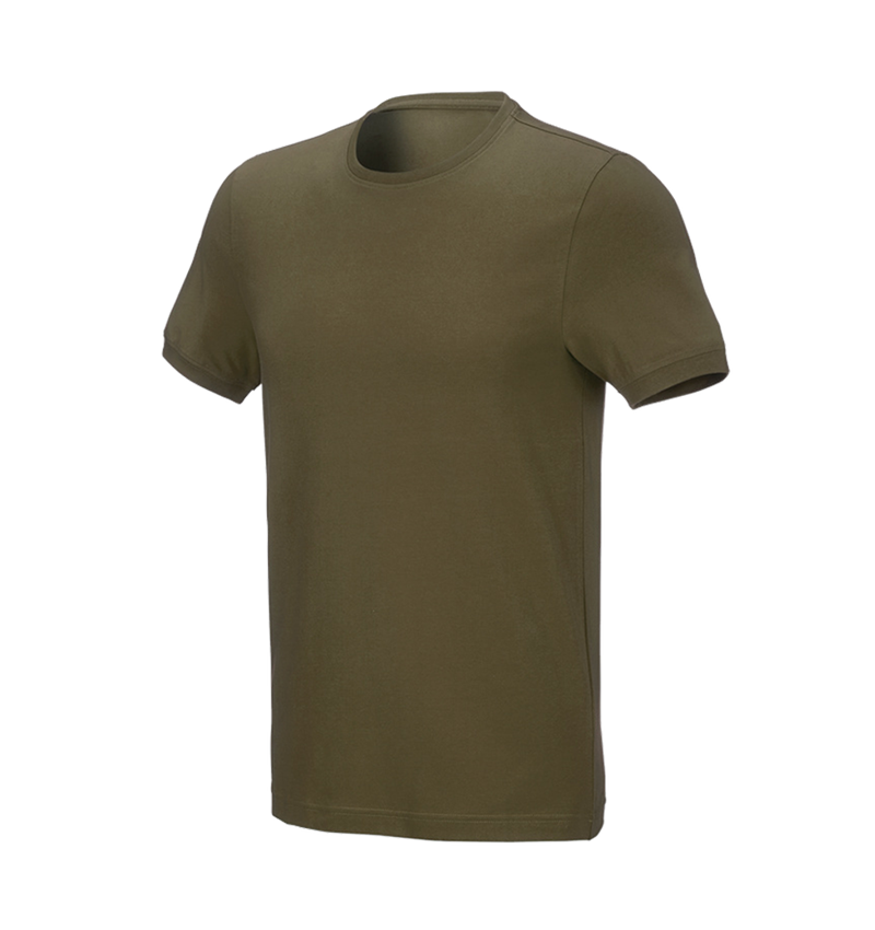 e.s. T-Shirt cotton stretch, slim fit