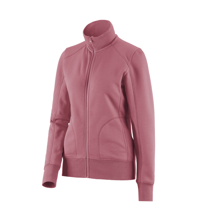e.s. Sweatjacke poly cotton, Damen