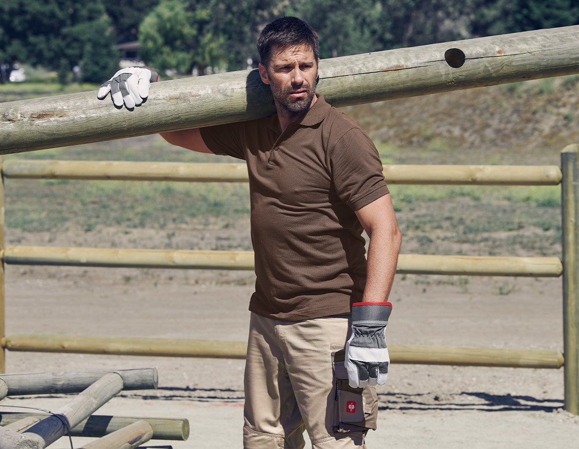 e.s. Polo-Shirt cotton