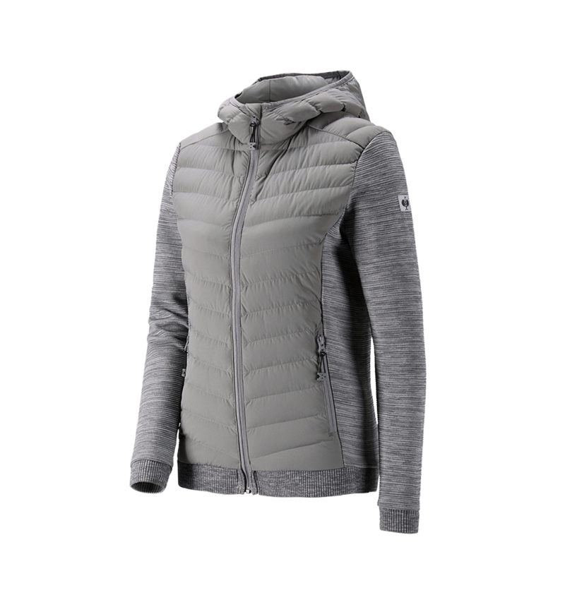 Hybrid Kapuzenstrickjacke e.s.motion ten, Damen