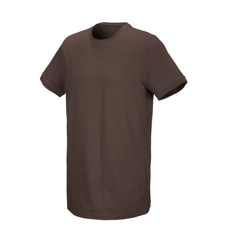 e.s. T-Shirt cotton stretch, long fit