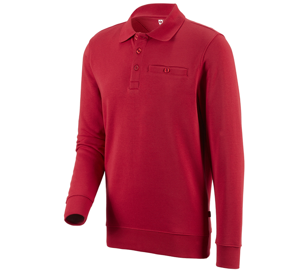 e.s. Sweatshirt poly cotton Pocket
