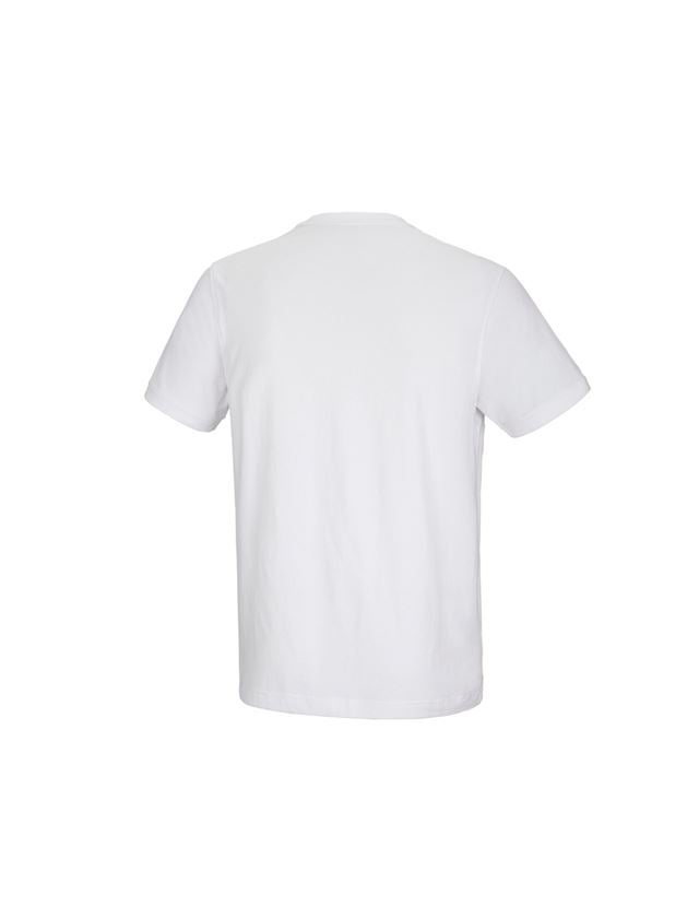 e.s. T-Shirt cotton stretch Pocket