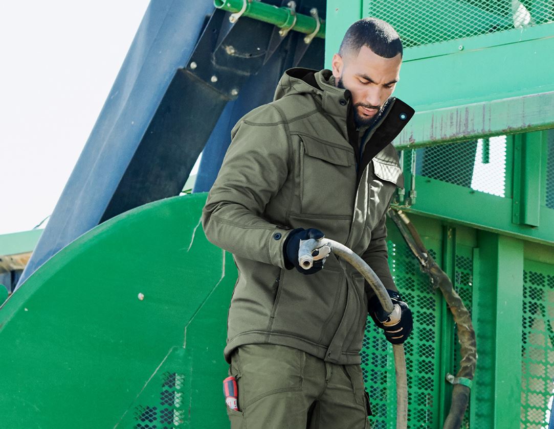 Winter Softshelljacke e.s.roughtough