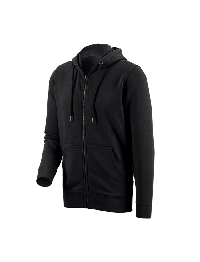 e.s. Hoody-Sweatjacke poly cotton