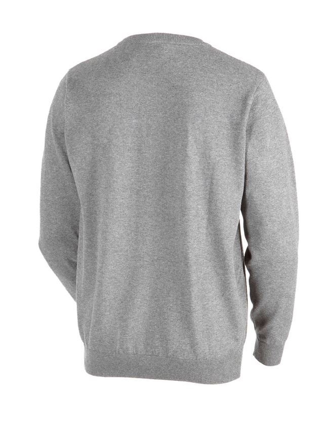 e.s. Strickpullover, rundhals