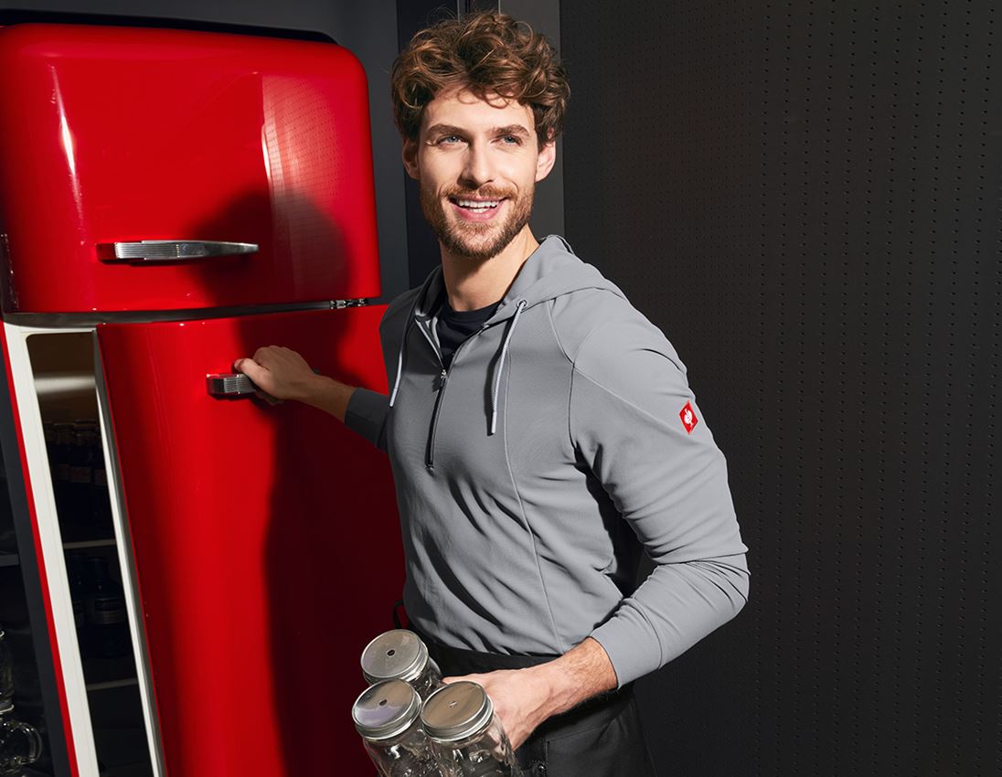 e.s. Funktions Hoody-Longsleeve UV