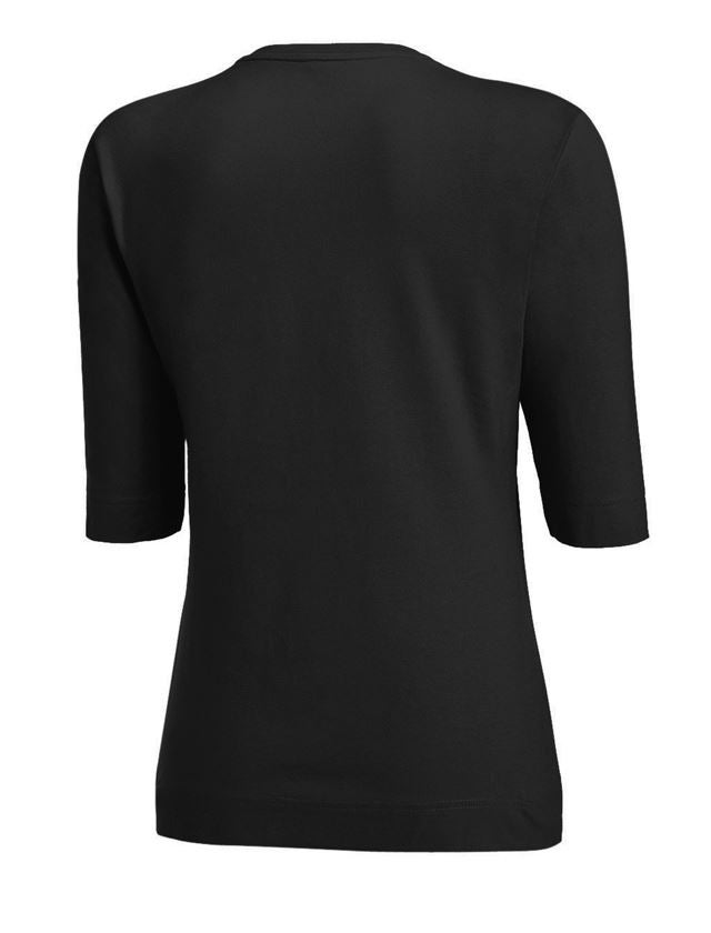 e.s. Shirt 3/4-Arm cotton stretch, Damen