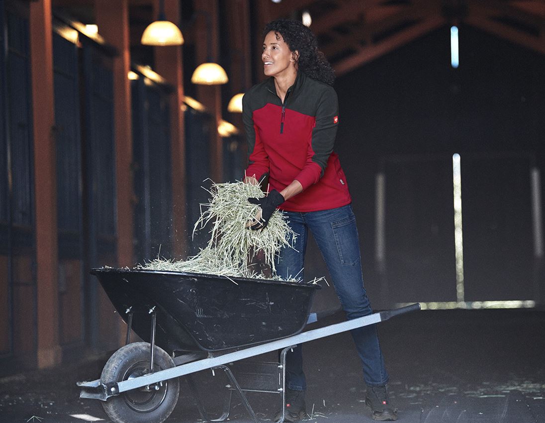 Fleece Troyer e.s.motion 2020, Damen