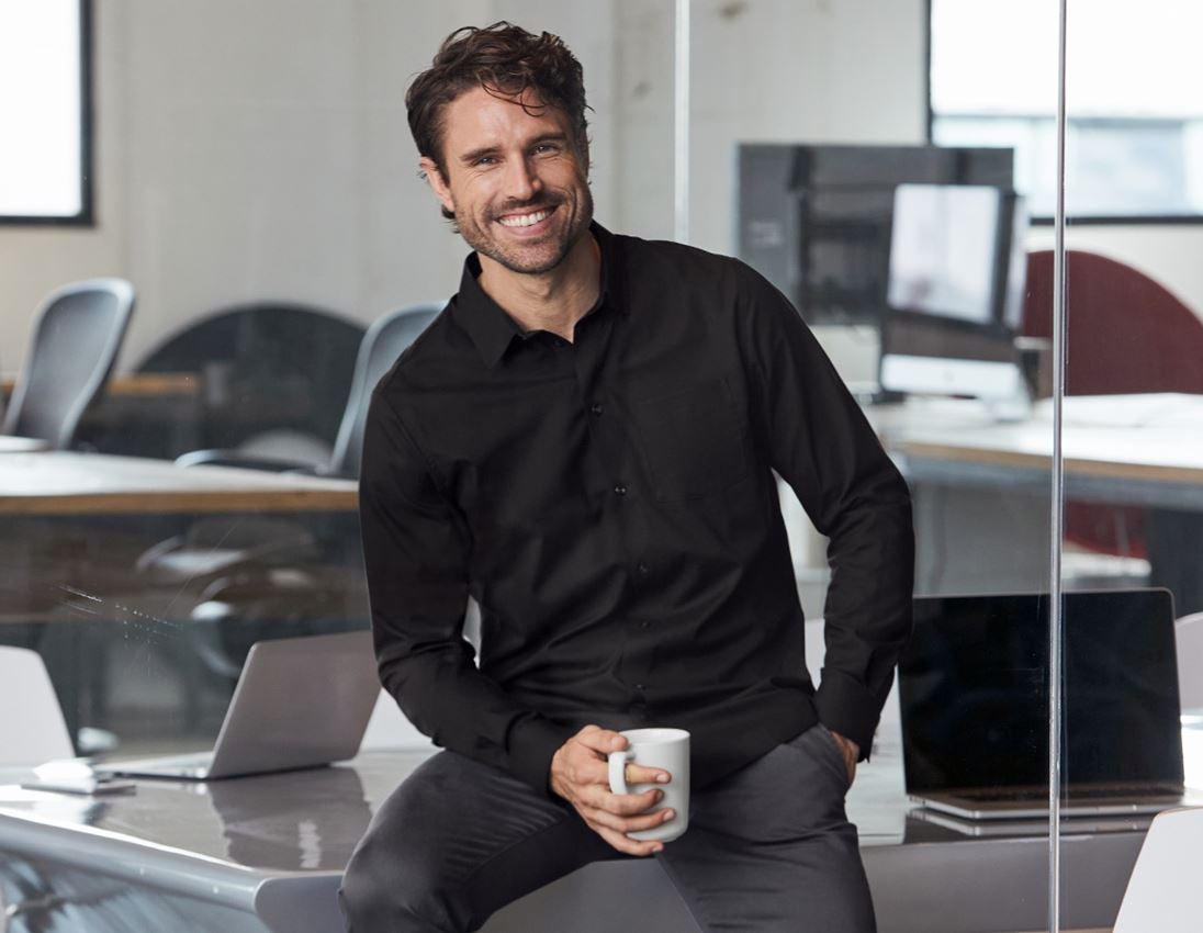 e.s. Business Hemd cotton stretch, regular fit