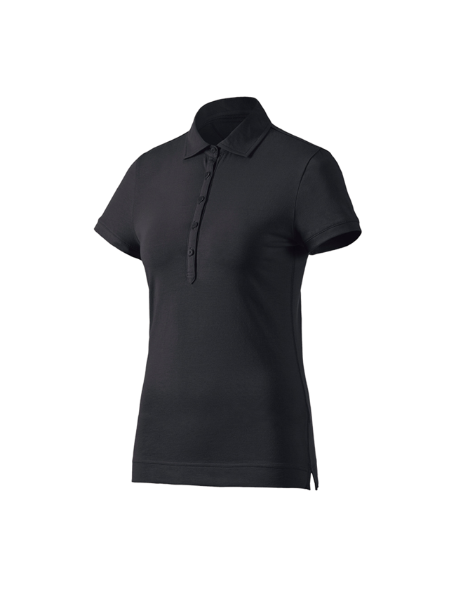 e.s. Polo-Shirt cotton stretch, Damen