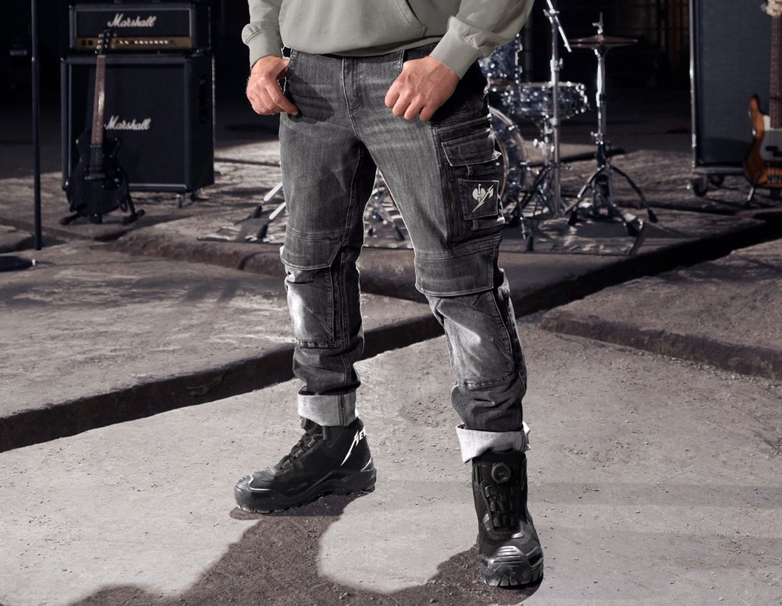Metallica denim pants