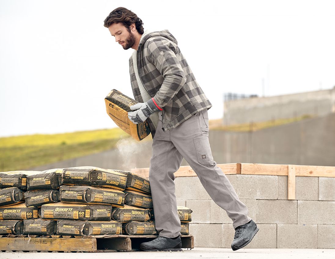 Karo-Kapuzenjacke e.s.iconic