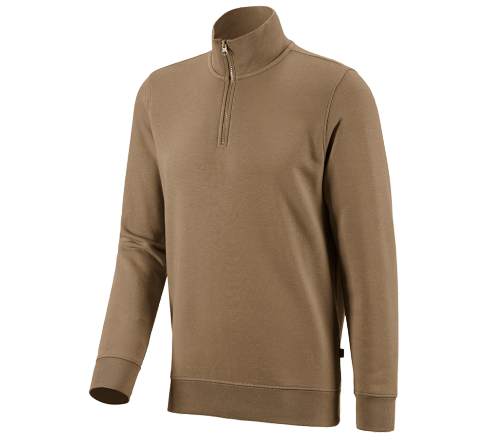 e.s. ZIP-Sweatshirt poly cotton