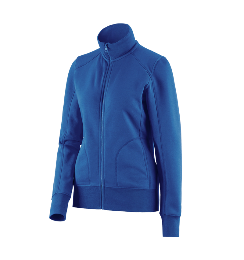 e.s. Sweatjacke poly cotton, Damen