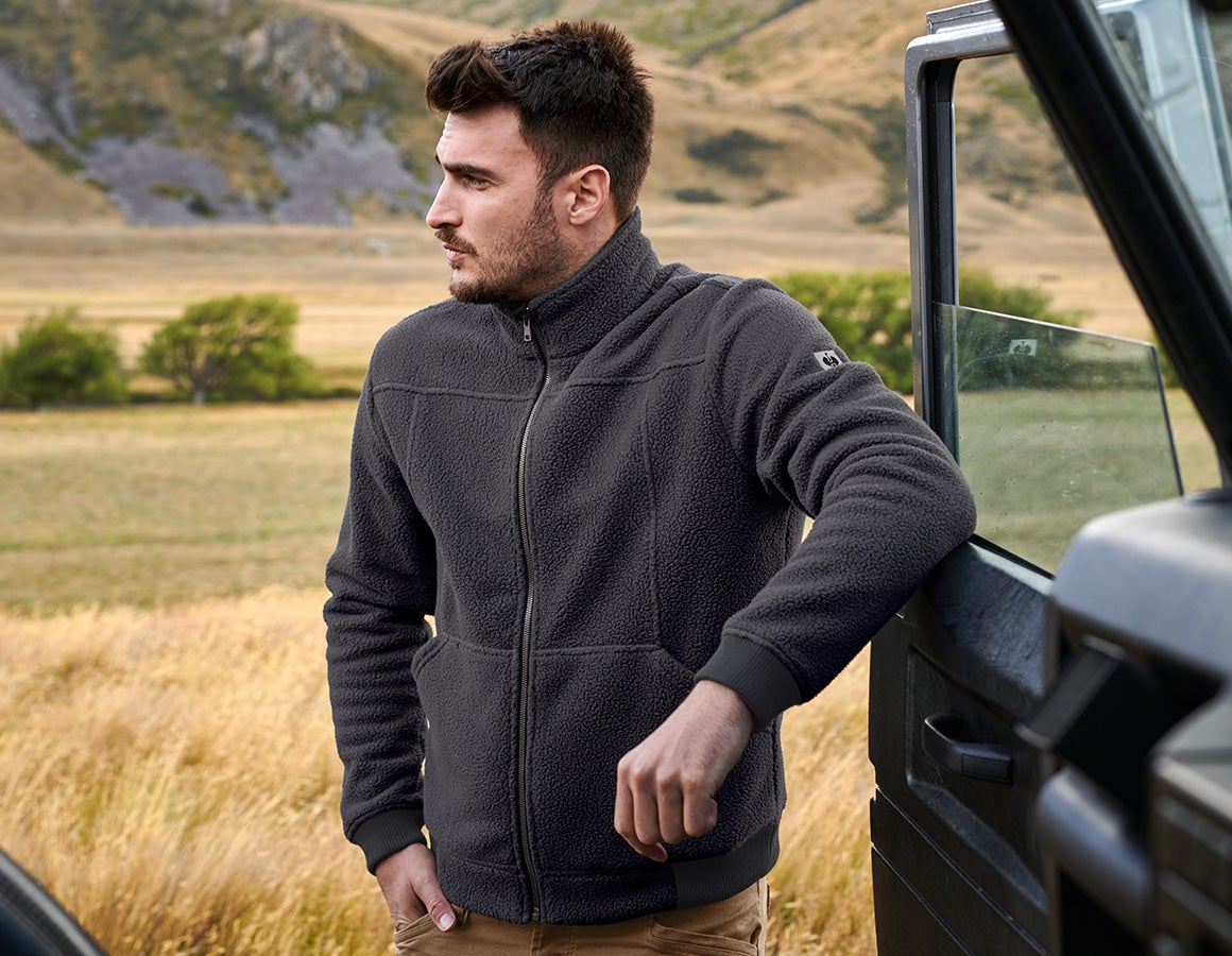 Faserpelz Jacke e.s.vintage