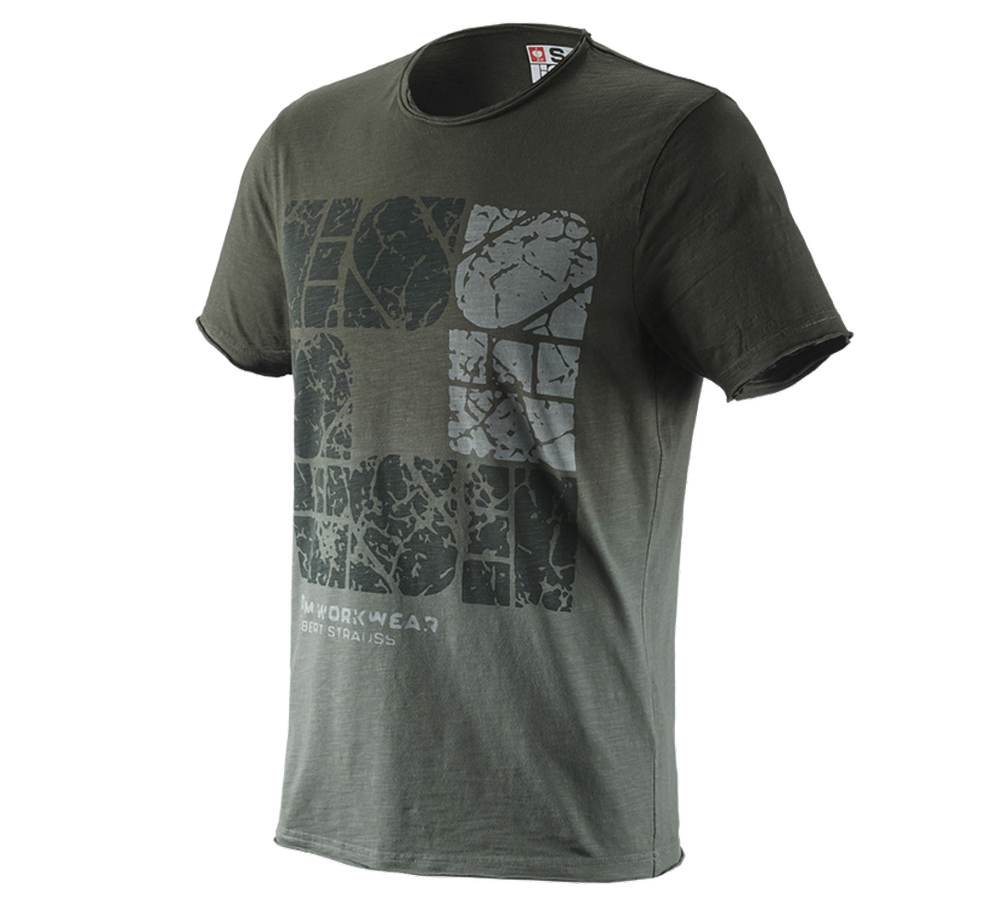 e.s. T-Shirt denim workwear