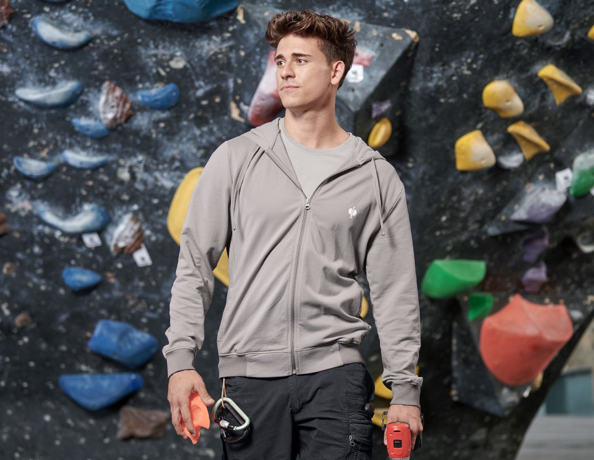 Kapuzensweatjacke e.s.motion ten