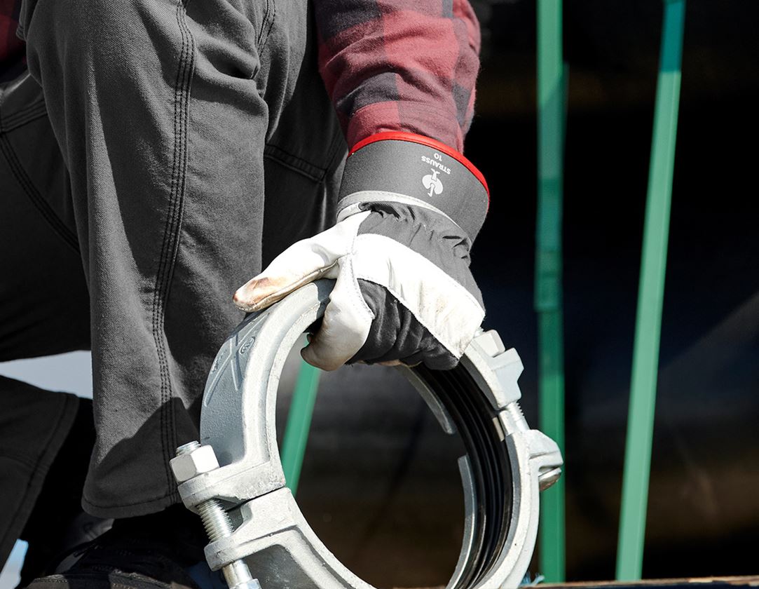 Narbenleder-Winterhandschuhe Yukon