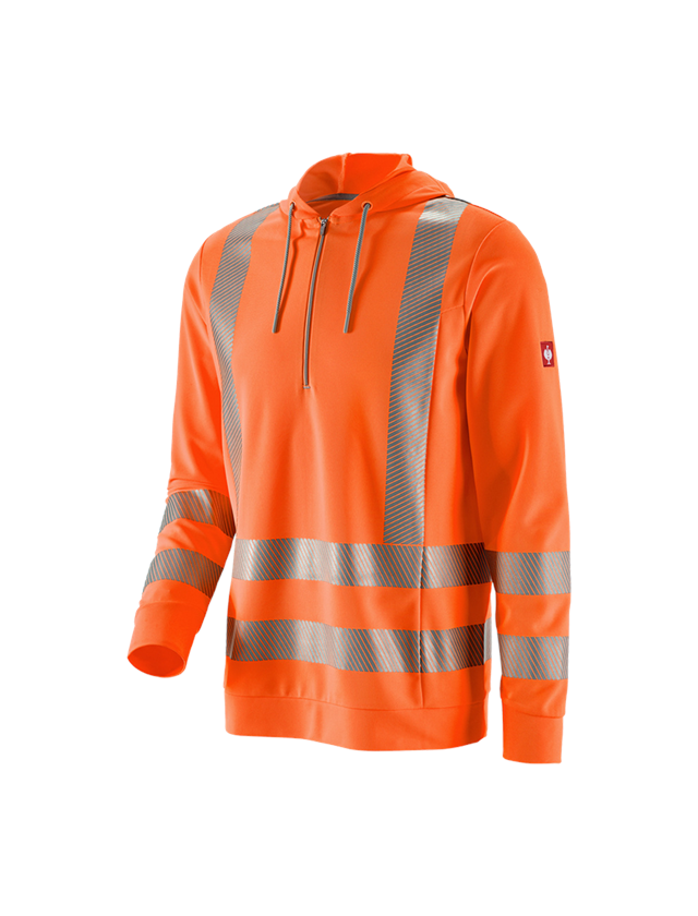e.s. Warnschutz Funktions Hoody-Longsleeve UV