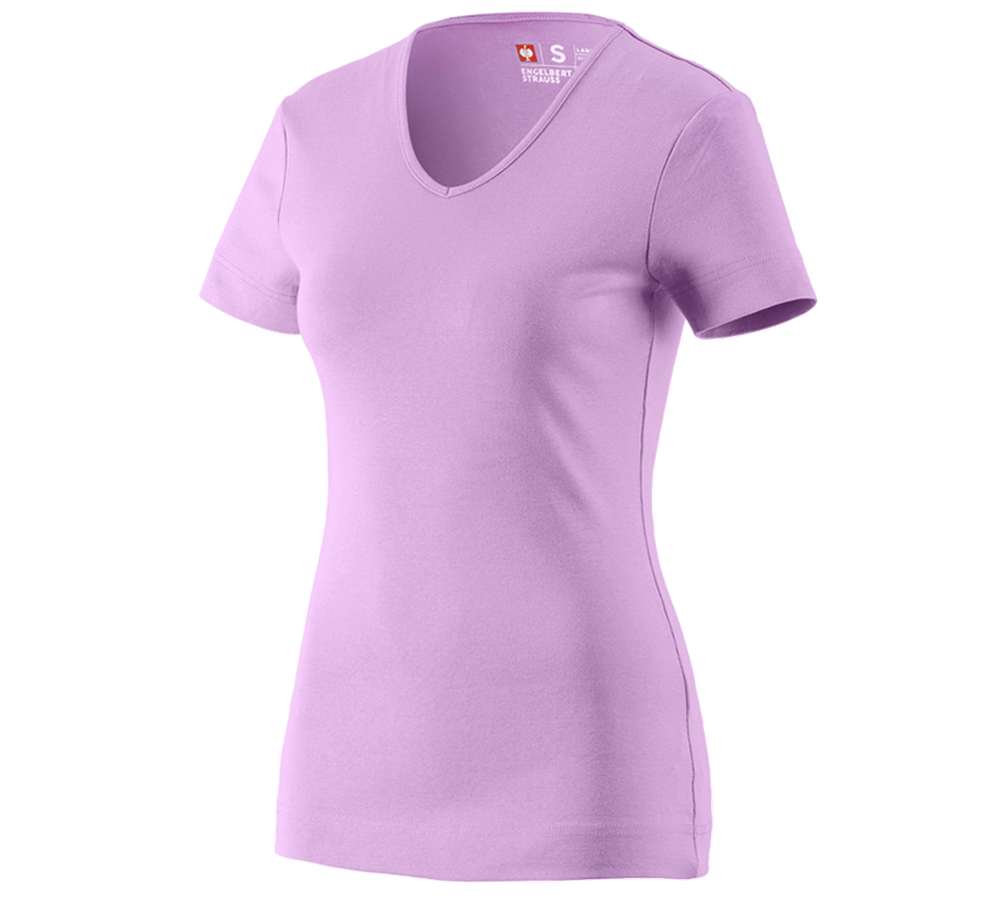e.s. T-Shirt cotton V-Neck, Damen