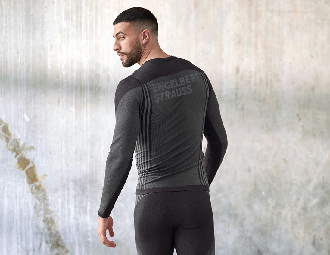 Funktions-Longsleeve e.s.trail seamless - warm