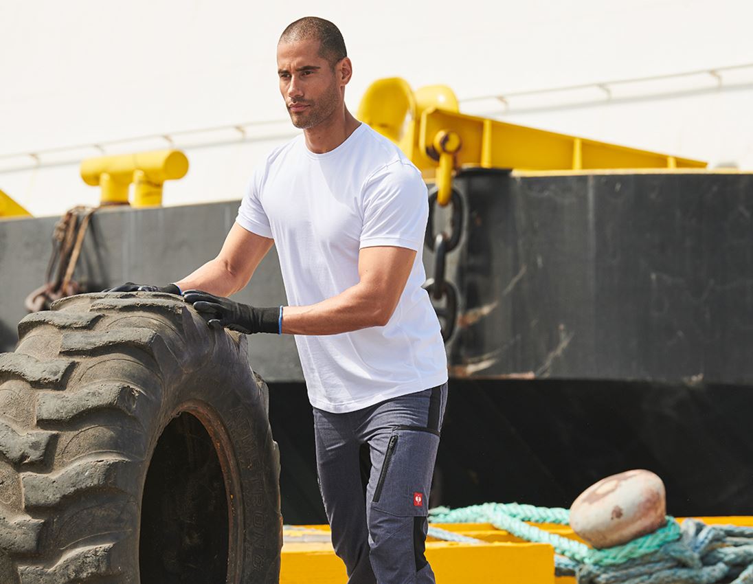 e.s. T-Shirt cotton stretch