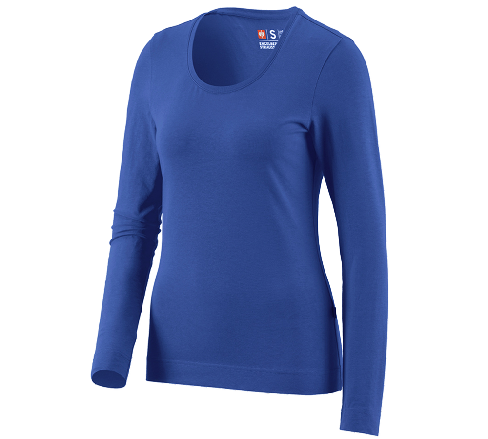 e.s. Longsleeve cotton stretch, Damen