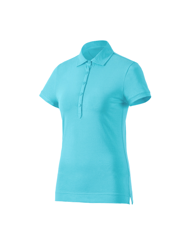 e.s. Polo-Shirt cotton stretch, Damen