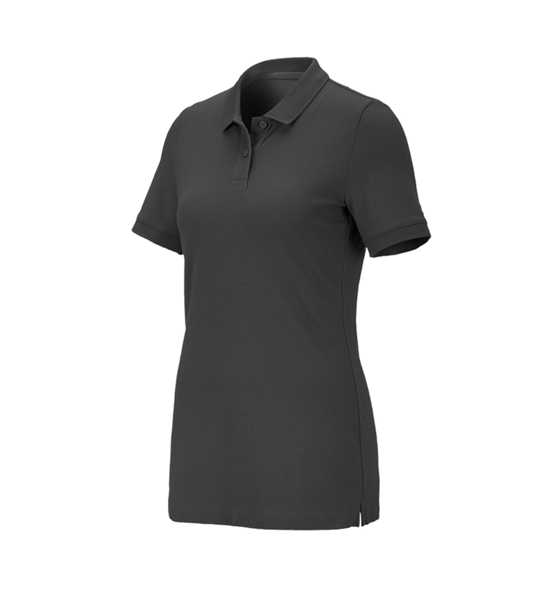 e.s. Piqué-Polo cotton stretch, Damen