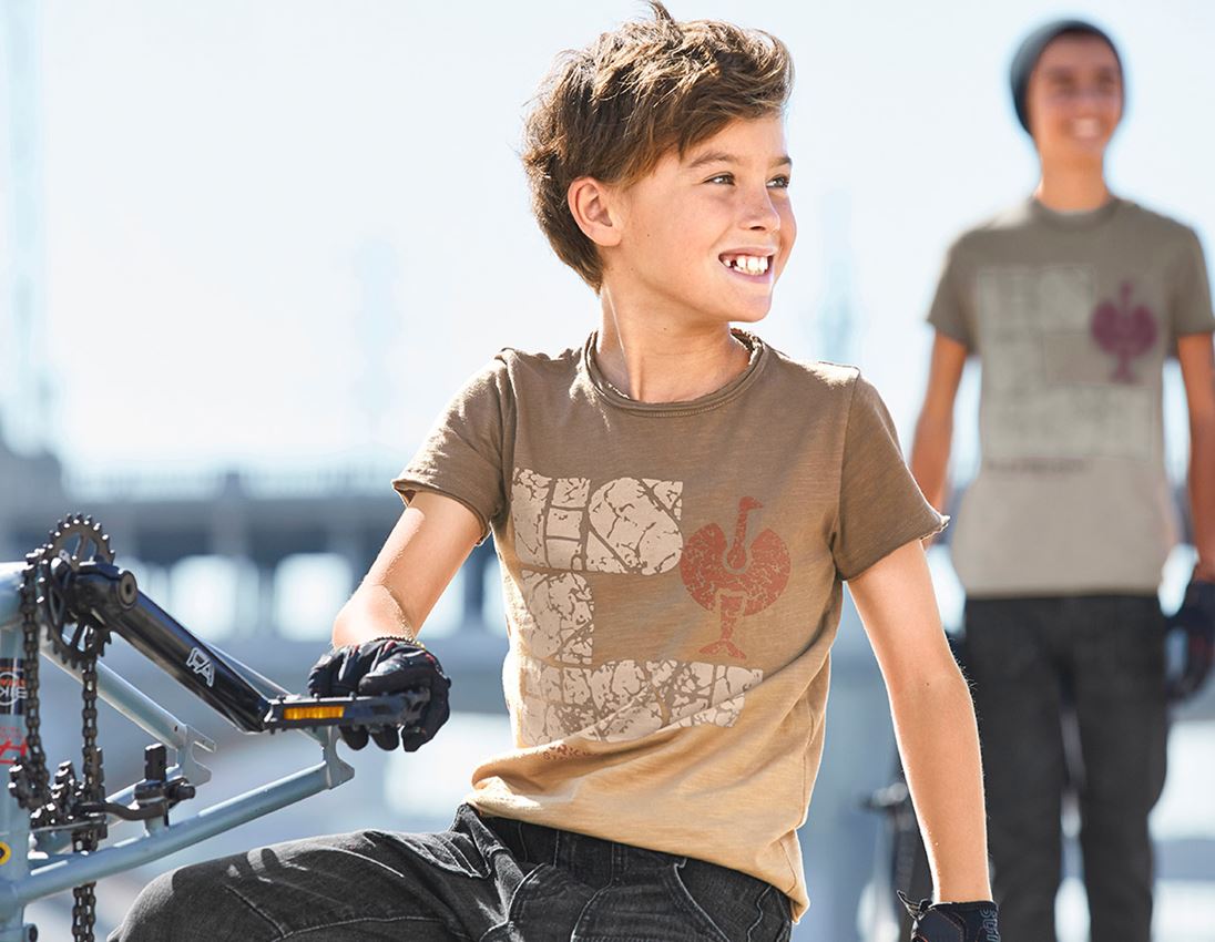 e.s. T-Shirt denim workwear, Kinder