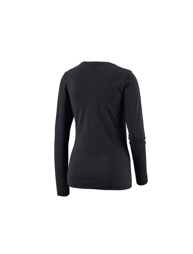 e.s. Longsleeve cotton stretch, Damen