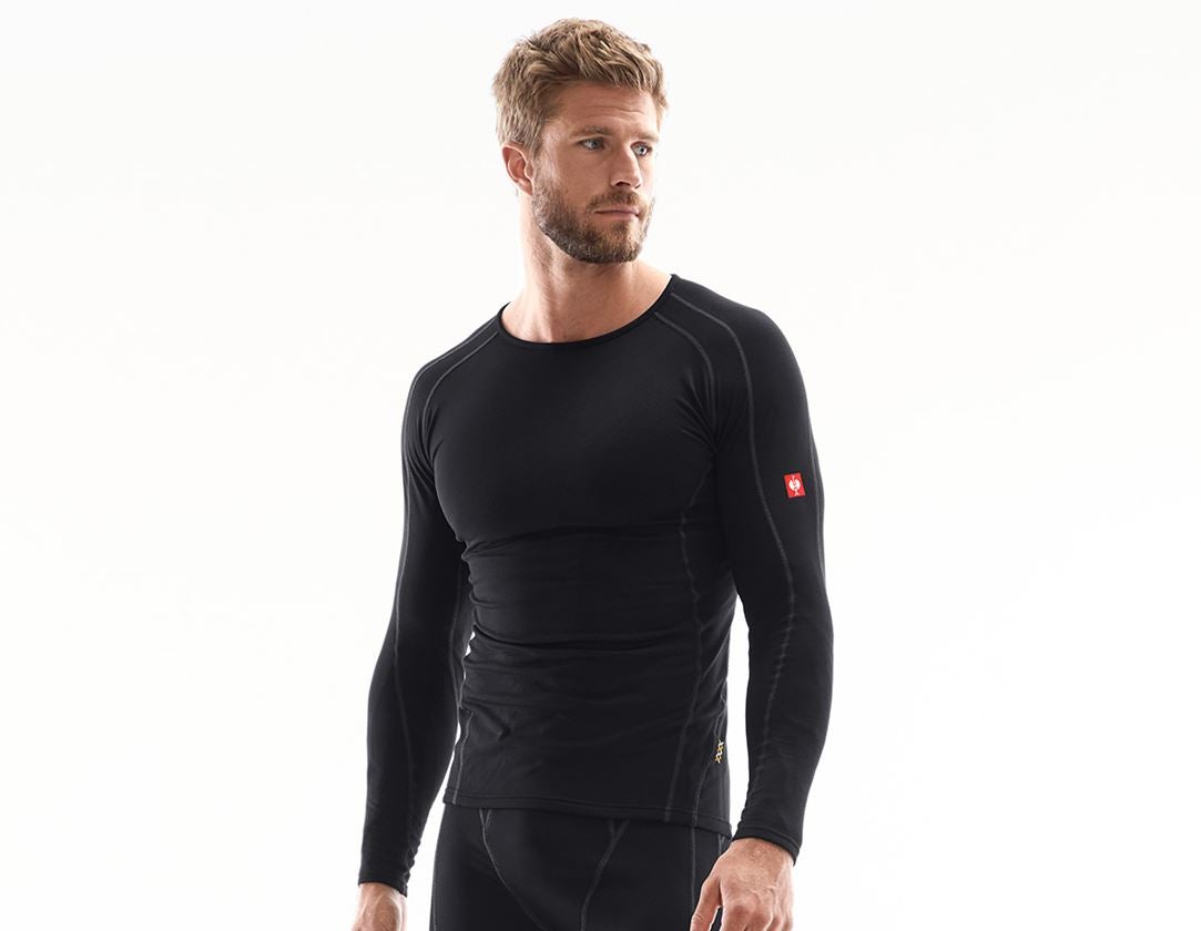 e.s. Funktions-Longsleeve clima-pro, warm, Herren