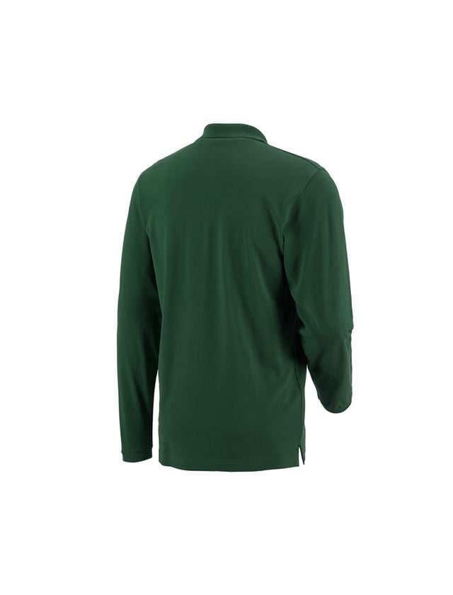 e.s. Longsleeve-Polo cotton Pocket