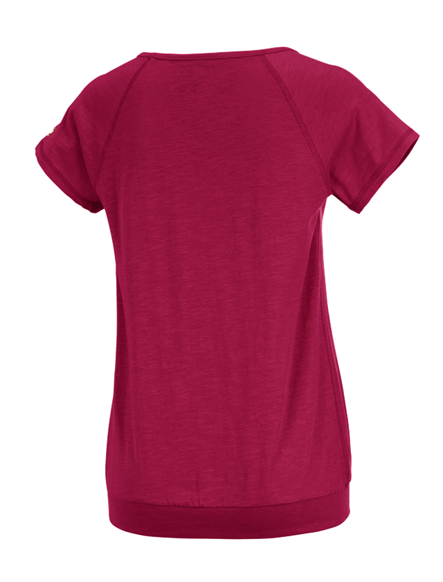 e.s. T-Shirt cotton slub, Damen