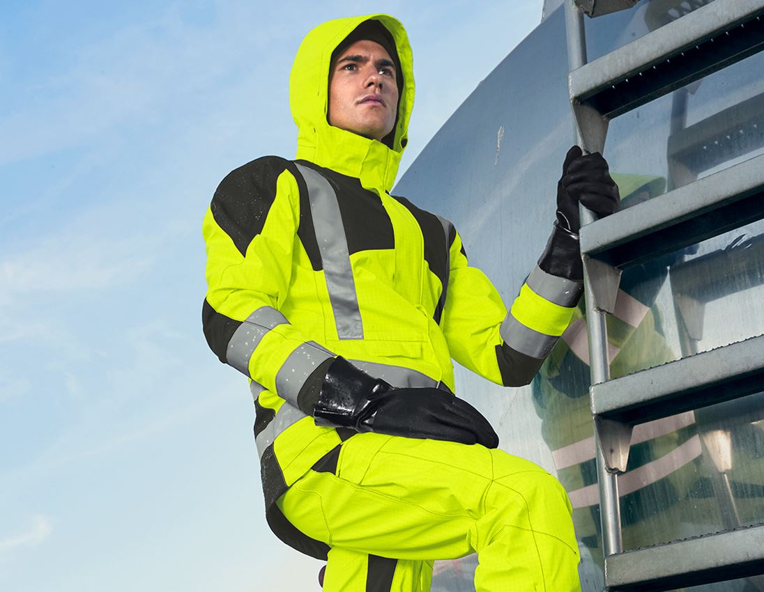 e.s. Wetterschutzparka multinorm high-vis