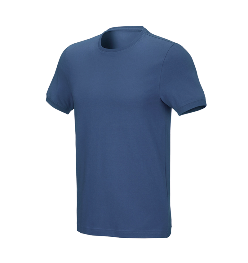 e.s. T-Shirt cotton stretch, slim fit