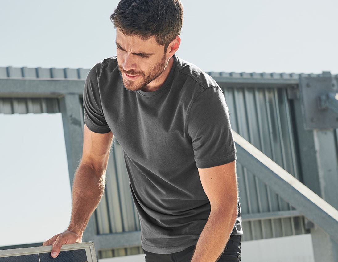 e.s. T-Shirt cotton stretch