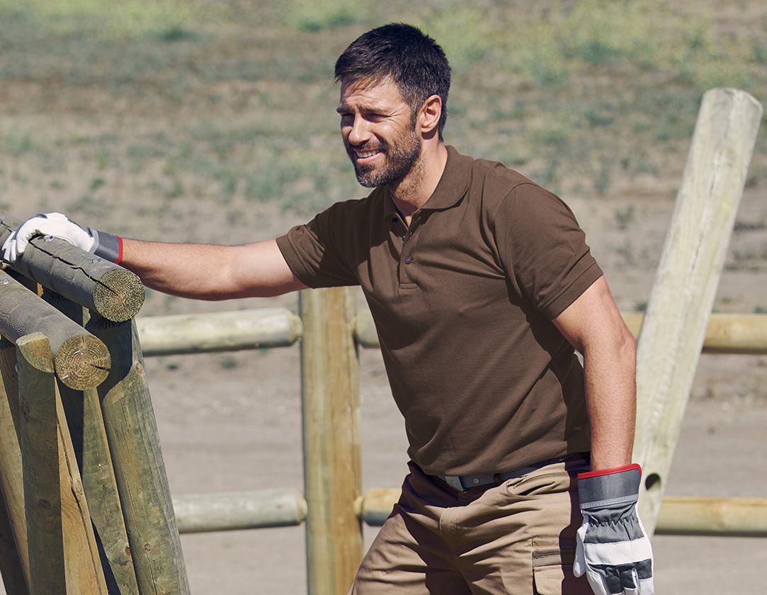 e.s. Polo-Shirt cotton