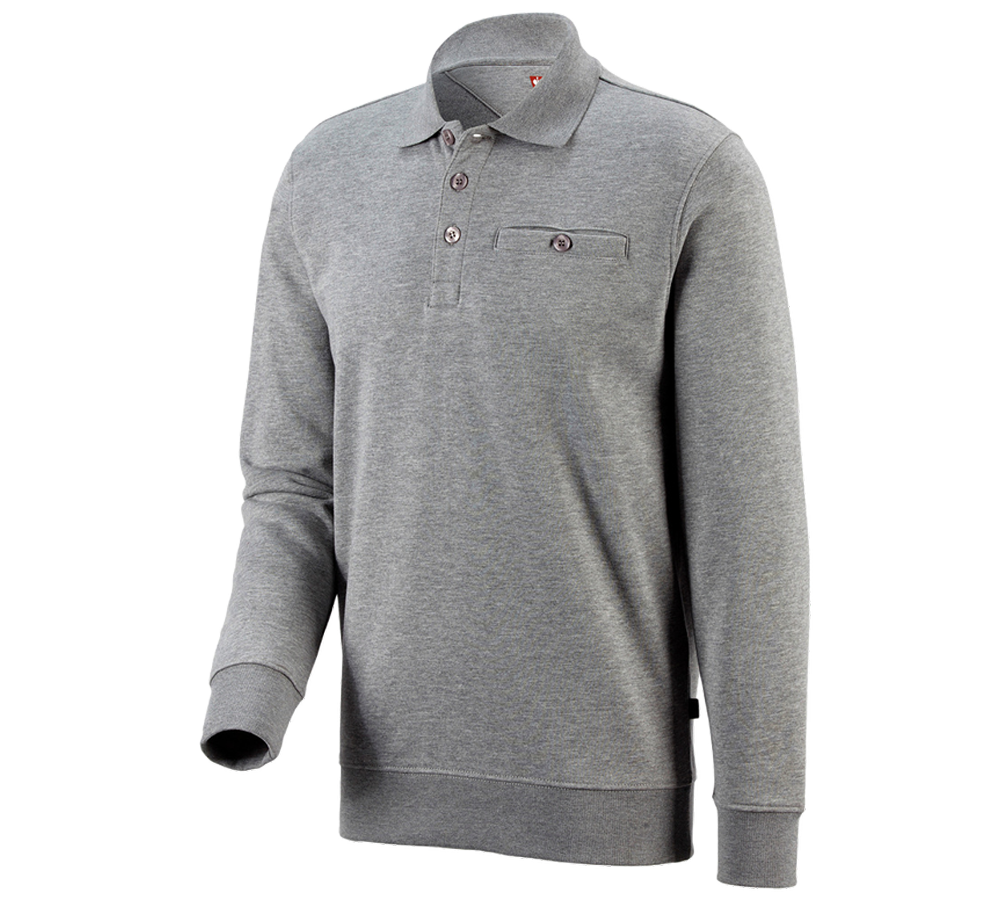 e.s. Sweatshirt poly cotton Pocket