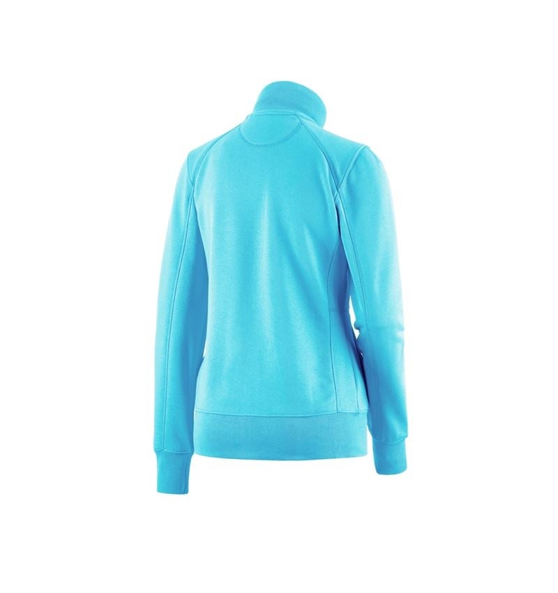 e.s. Sweatjacke poly cotton, Damen