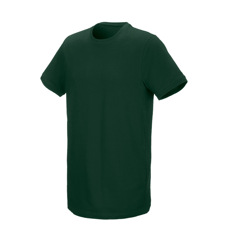 e.s. T-Shirt cotton stretch, long fit