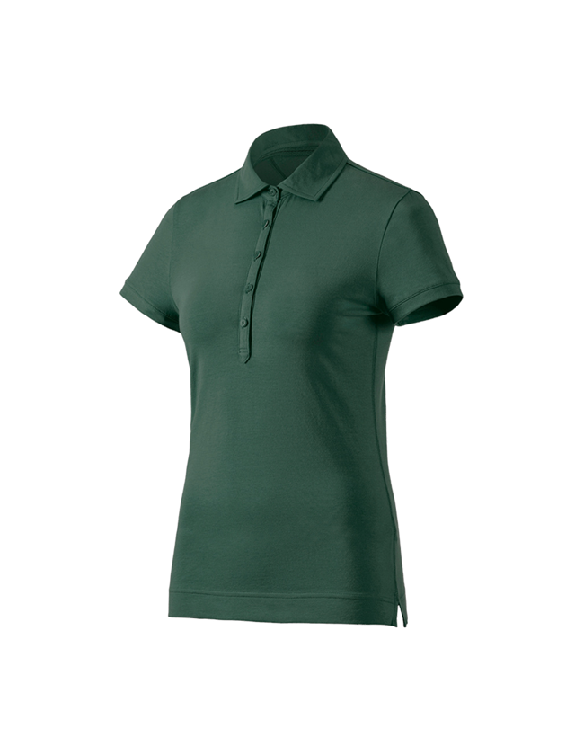 e.s. Polo-Shirt cotton stretch, Damen