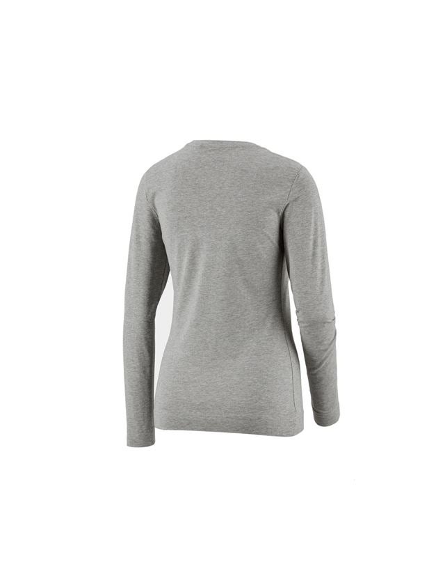 e.s. Longsleeve cotton stretch, Damen