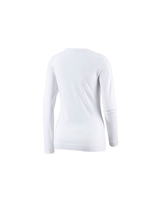 e.s. Longsleeve cotton stretch, Damen