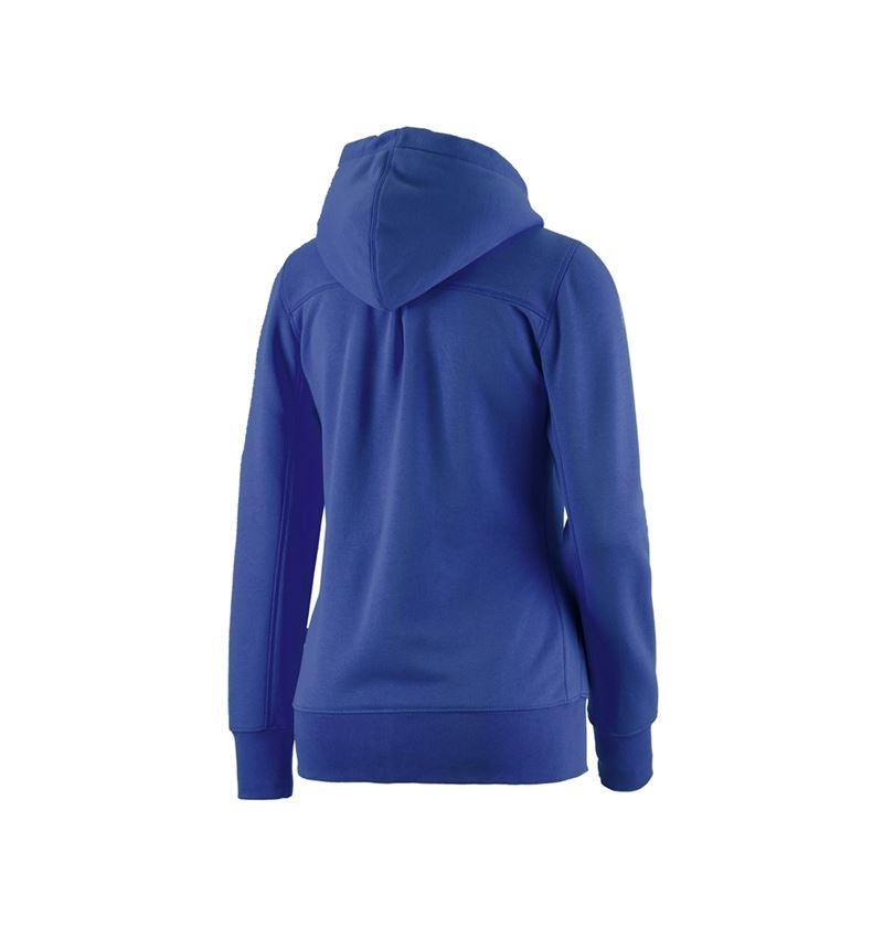 e.s. Hoody-Sweatjacke poly cotton, Damen