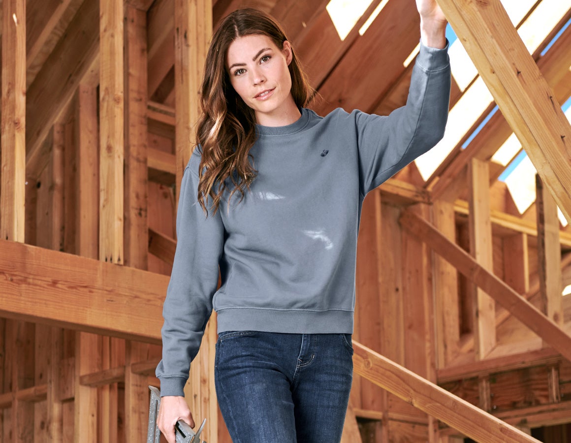 Oversize Sweatshirt e.s.motion ten, Damen