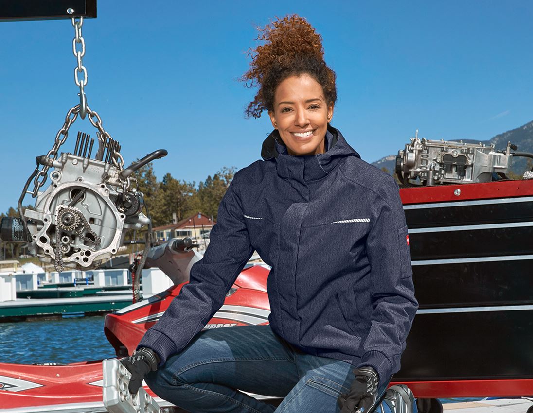 Winter Funktions-Pilotenjacke e.s.motion denim,Da